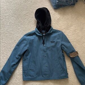 Vans Blue Hooded Jacket